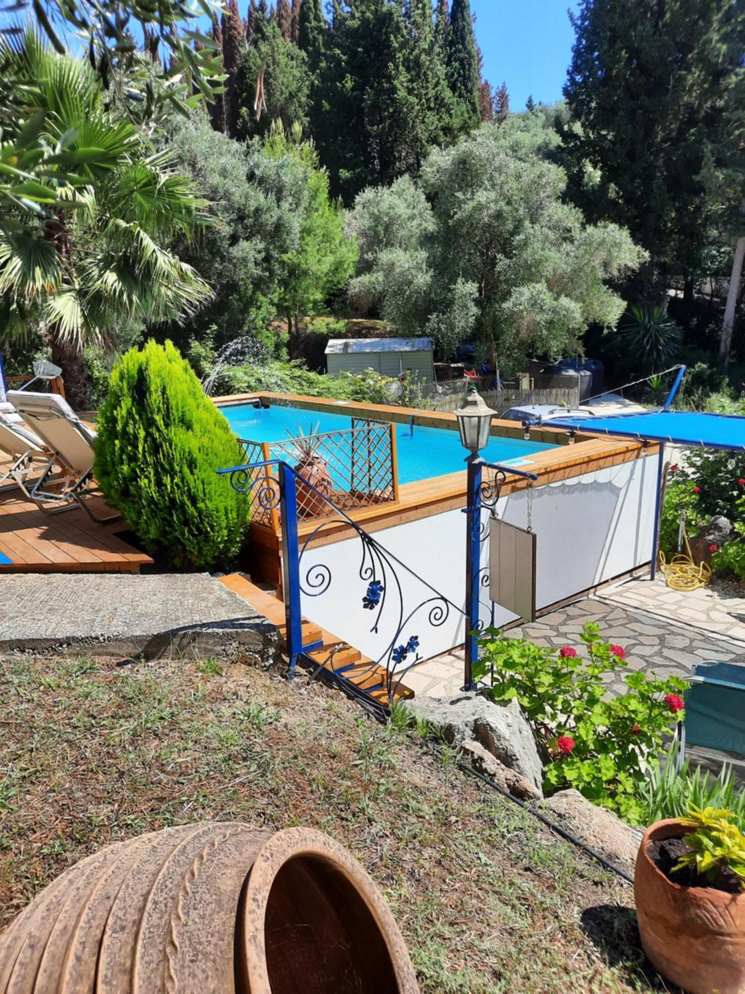 Spiti Melianou Apartment Agios Georgios Pagon Ngoại thất bức ảnh